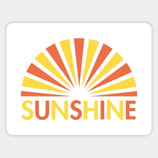 Retro Sunshine-Sun Magnet